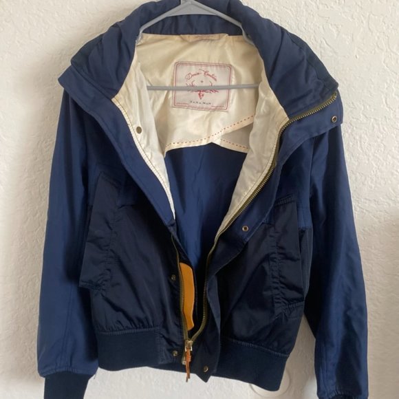 Zara Men Hidden Hood Windbreaker Jacket - Picture 5 of 6